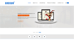 Desktop Screenshot of grosun.net